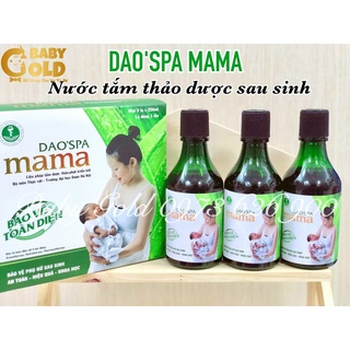 COMBO 3 CHAI Nước tắm thảo dược sau sinh Dao spa mama CHÍNH GỐC người Dao