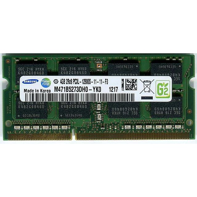 Ram laptop 4gb pc3L 1600 samsung