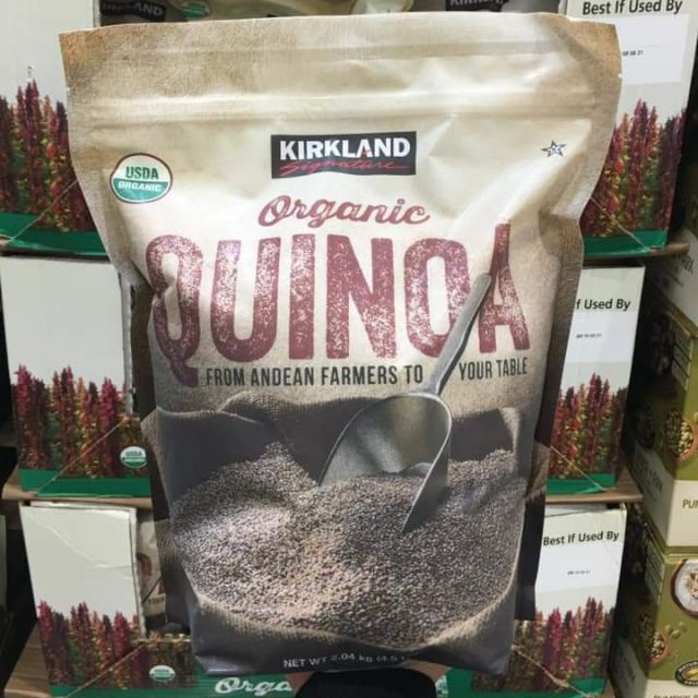 hạt diêm mạch (quinoa) hữu cơ Kirkland