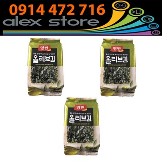 Lá kim ăn liền vị dầu ô liu Dongwon túi 5g x 3 gói