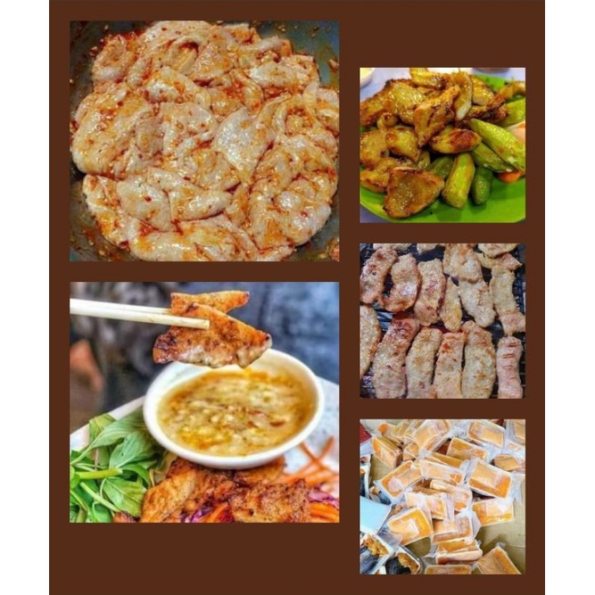 Vú heo ướp sẵn. 500g tặng kèm chao