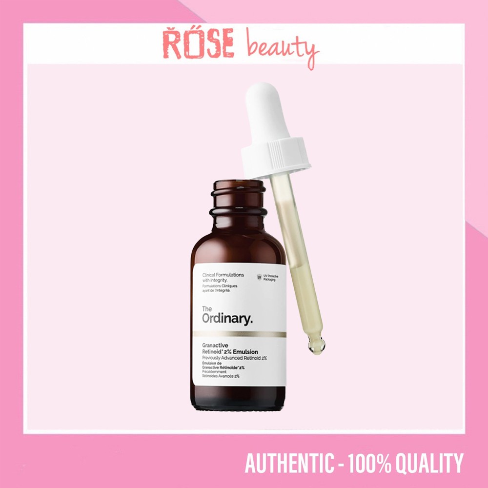 (BILL MỸ) Serum The Ordinary Retinol 1% In Squalane và Retinol 0.5% In Squalane chống lão hóa