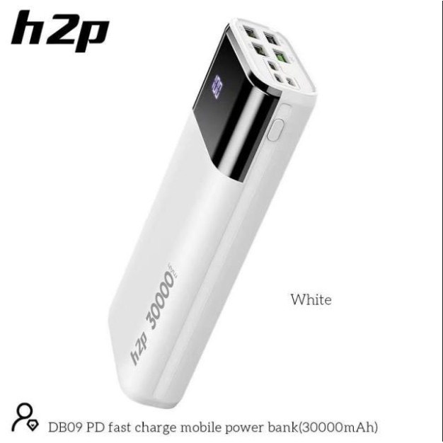Pin Sạc Dự Phòng 30000mAh Sạc Nhanh 18W DB09 Hỗ Trợ 4 Cổng USB - BẢO HÀNH CHÍNH HÃNG