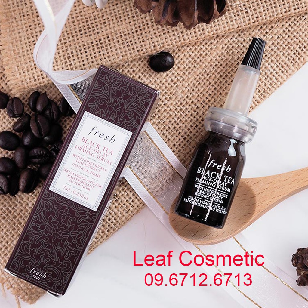 [ Mini 7ml ] Tinh Chất Chống Lão Hoá Trà Đen Fresh Black Tea Age Delay Firming Serum