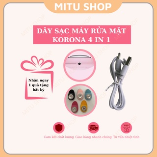 Dây sạc máy rửa mặt Korona 4 in 1