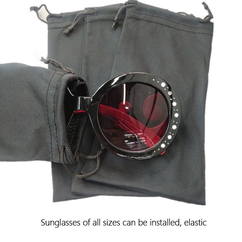 1 Bộ Túi Vải Mềm Đựng Mắt Kính Chuyên Dụng