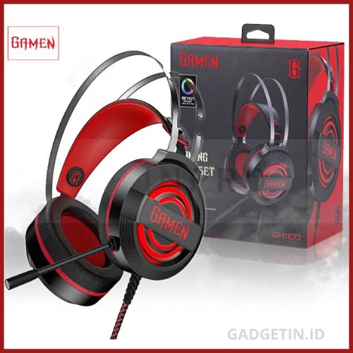 Tai Nghe Chơi Game Có Dây Màu Đen 7 Màu GH1100