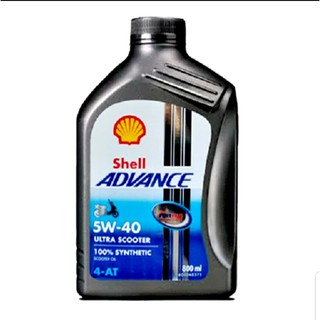 MS 09.Nhớt Shell ultra scooter 5W40 800ml (hàng chính hãng)