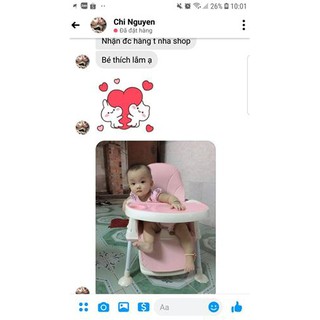 GHẾ ĂN DẶM HANBEI 2020 DÀNH CHO BÉ