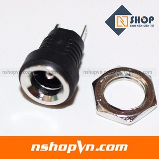 Jack DC 5.5 khóa ốc (loại tốt)