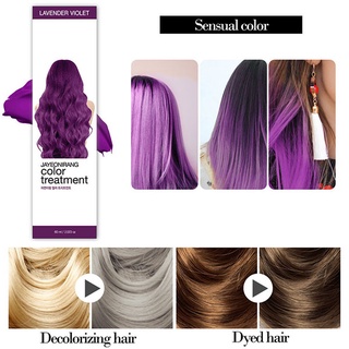 Thuốc Nhuộm Tóc Màu Tím Lavender Jayeonirang Color Treatment 60g - Lavender Violet