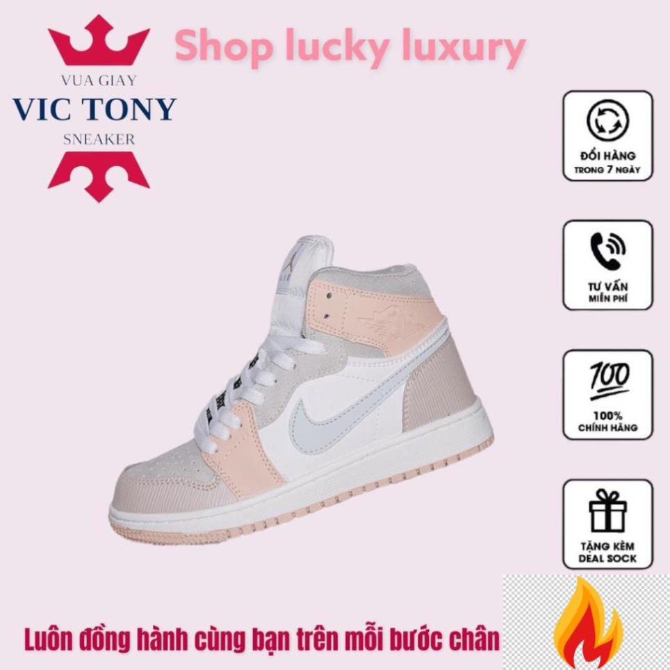 Giày Jordan cổ cao MILAN thời trang, Giày JD1 high MILAN thể thao nam nữ full box bill -O*dc