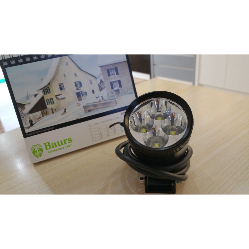 Đèn Pha Led L4 Real L1 Trợ Sáng Cho Xe Máy