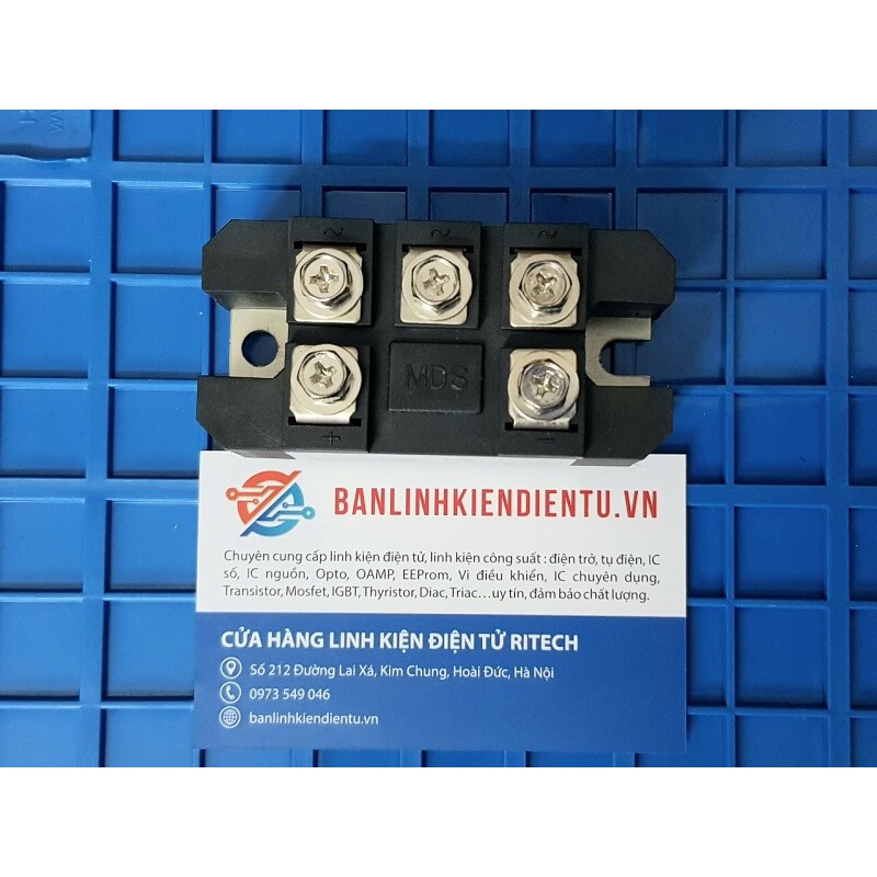 MDS60A1600V Chỉnh lưu cầu 3 pha 60A 1600V