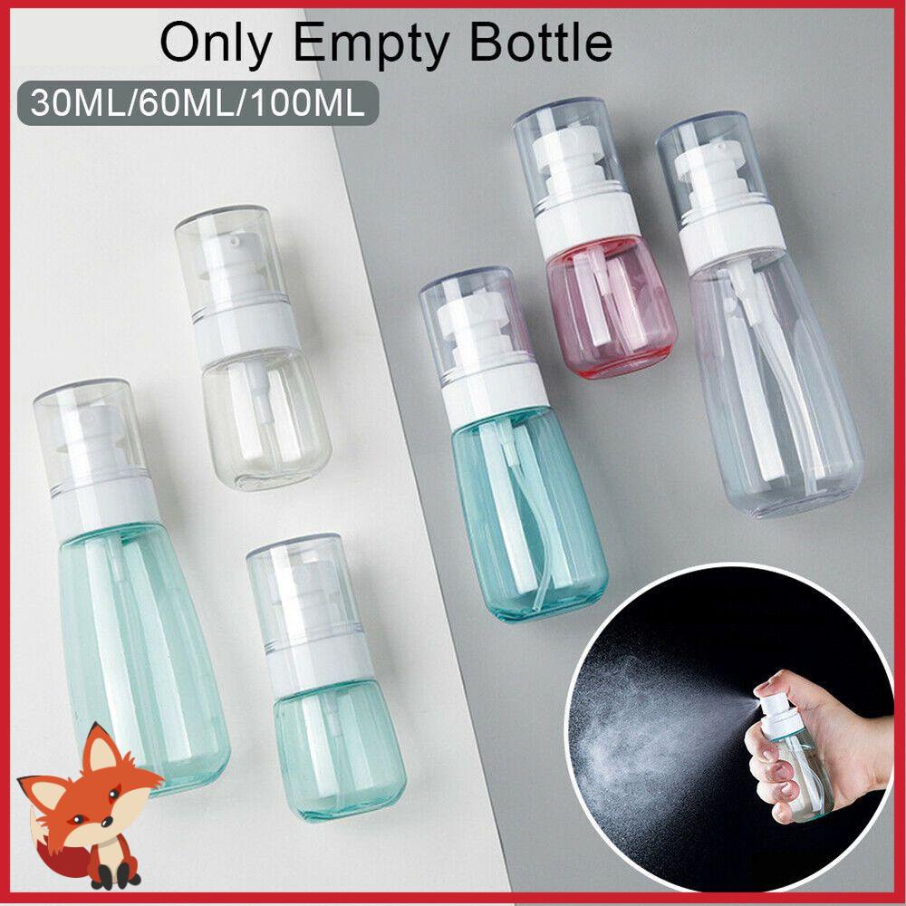 Bình Xịt Rỗng Trong Suốt Đựng Mỹ Phẩm Du Lịch Đa Màu Sắc