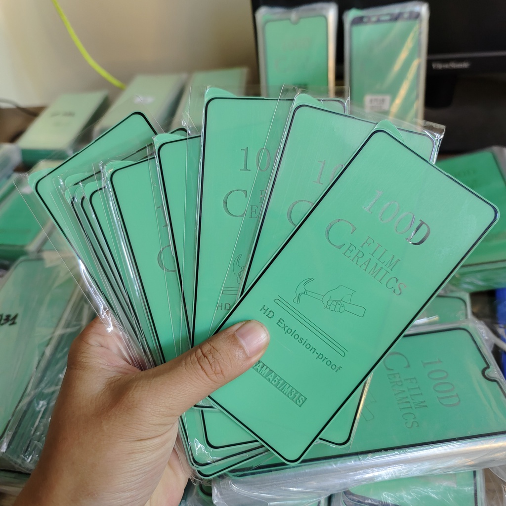 Miếng dán kính cường lực full màn hình Samsung | dẻo 100D full màn hình chống mẻ vỡ viền siêu mỏng