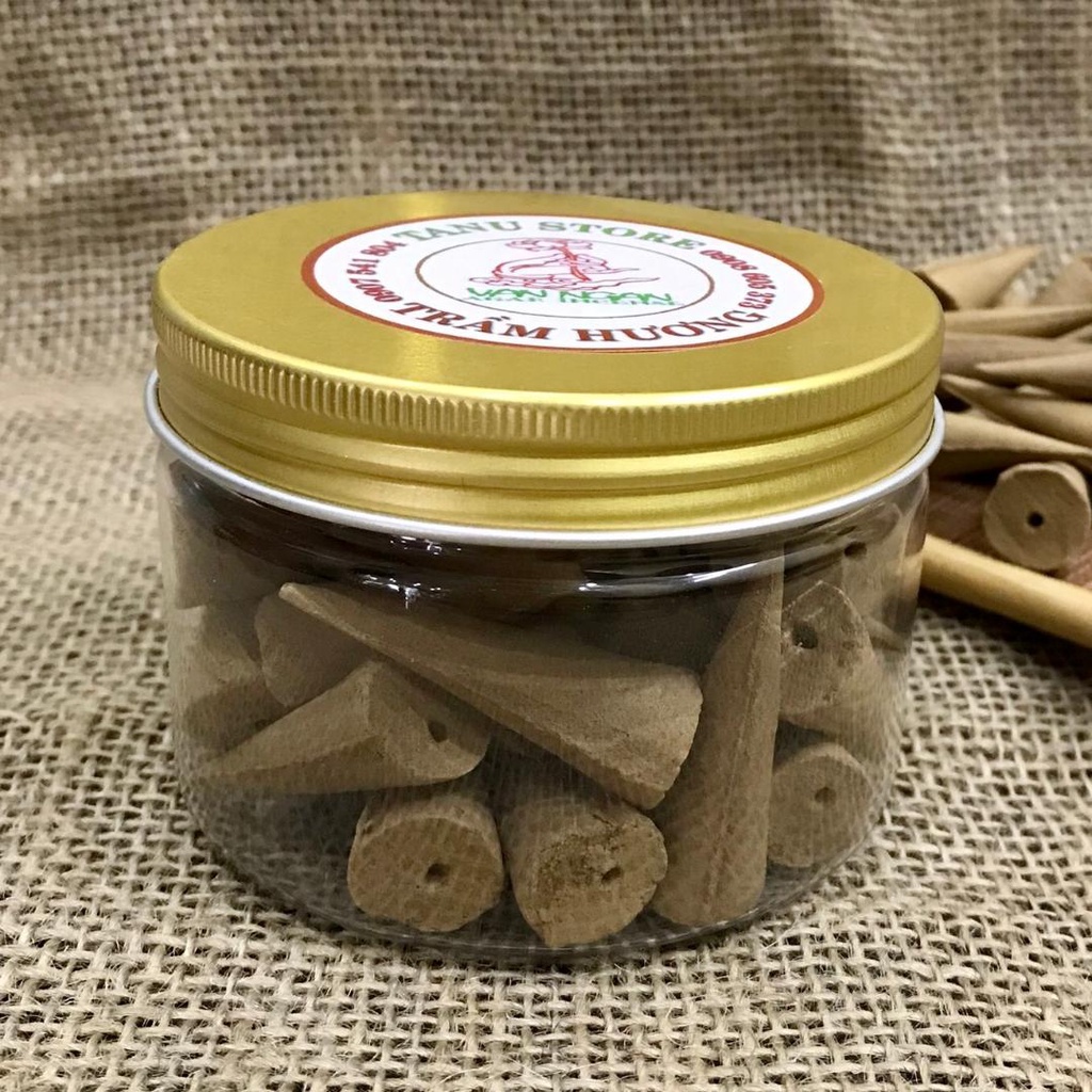 NHANG NỤ TRẦM HƯƠNG HÌNH THÁP TRƠN ĐẠI - MÙI THƠM ĐẬM ĐÀ, THOẢNG XA, THANH LỌC KHÔNG KHÍ, TẨY UẾ- TANU STORE