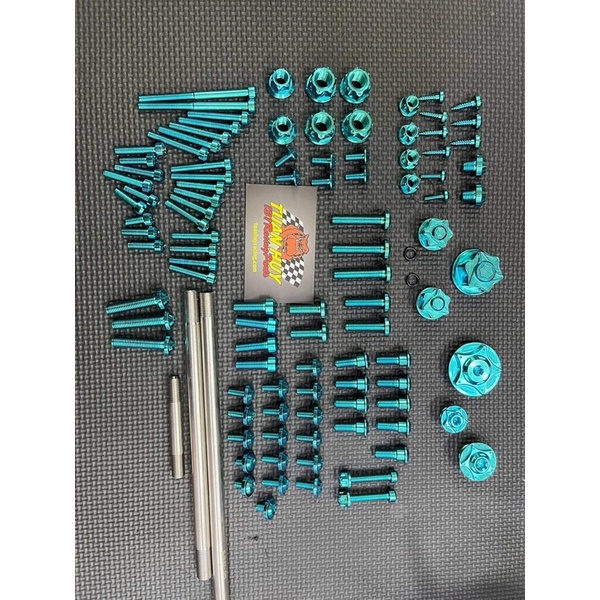 Ốc titanium GR5 satria raider sonic full xe như hình đã miêu tả satria raider ,sonic