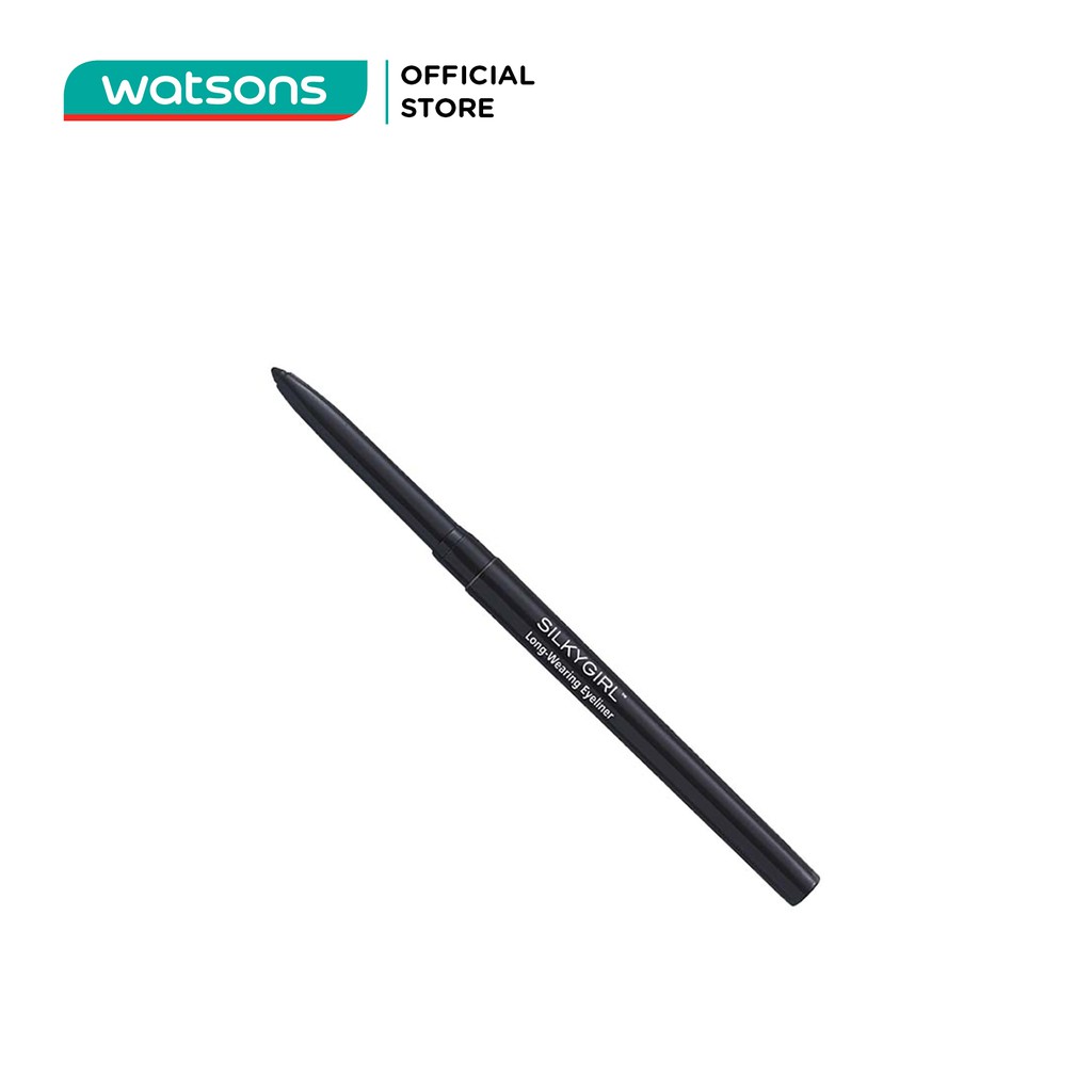 Chì Kẻ Mắt Silkygirl Long-Wearing Eyeliner - 01 Blackest Black 0.28g