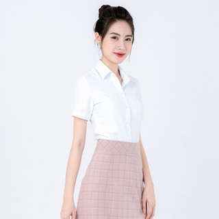 Áo sơ mi Thái Hòa tay ngắn trơn không giãn N047 - 9 MÀU SẮC