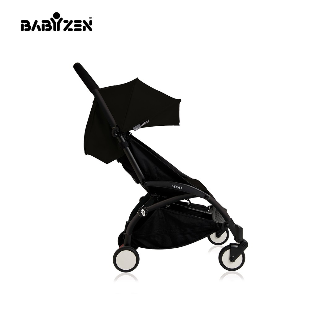 Bộ màn chụp và đệm xe đẩy BABYZEN YOYO 6+ Đen