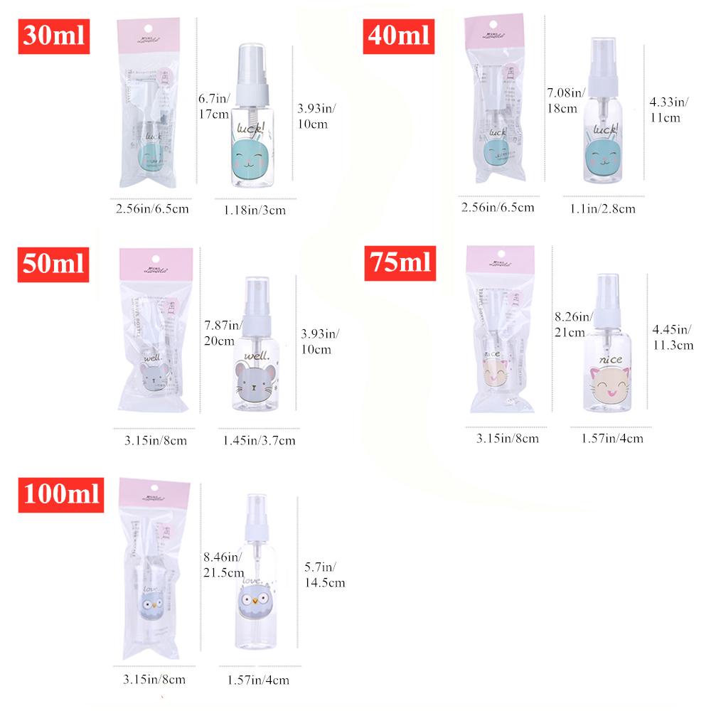 Bình Xịt Rỗng Đựng Dầu Gội / Sữa Tắm Màu Sắc Ngẫu Nhiên MIHAN1