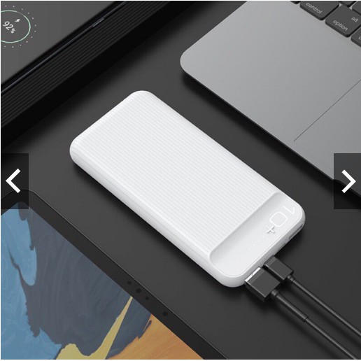 ✔CHÍNH HÃNG✔ Sạc Dự Phòng Hoco J52 Bản Nâng Cấp ✔10000mAh ✔Siêu Mỏng ✔️ Sạc 2 Thiết Bị Cùng Lúc