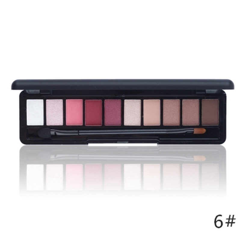 Bảng Phấn Mắt Novo 10 Màu Sắc Hiệu Ứng Lì / Ánh Nhũ Kèm Cọ Tiện Dụng | BigBuy360 - bigbuy360.vn