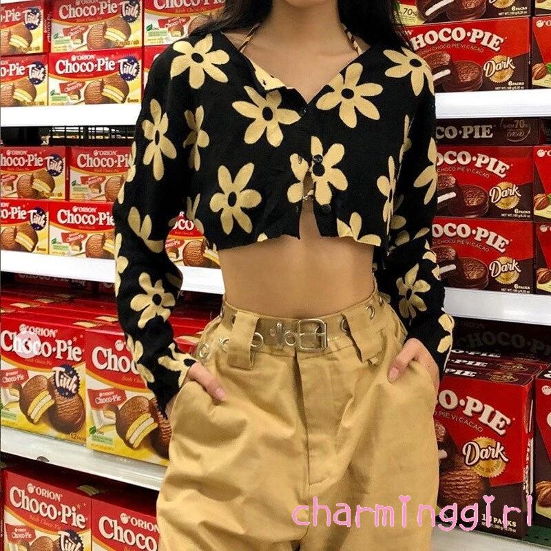 Áo Nữ Tay Dài Cổ Chữ V Thời Trang Quyến Rũ