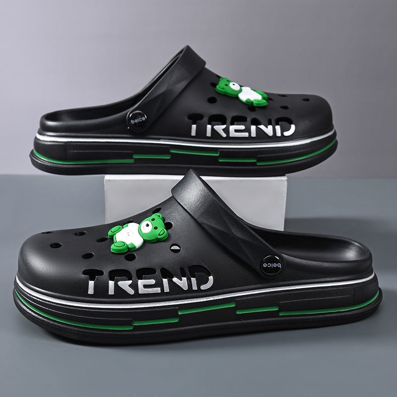 2023 mới Cho Nam Dép Đi Biển Thoáng Khí Thoải Mái Phong Cách Hàn Quốc