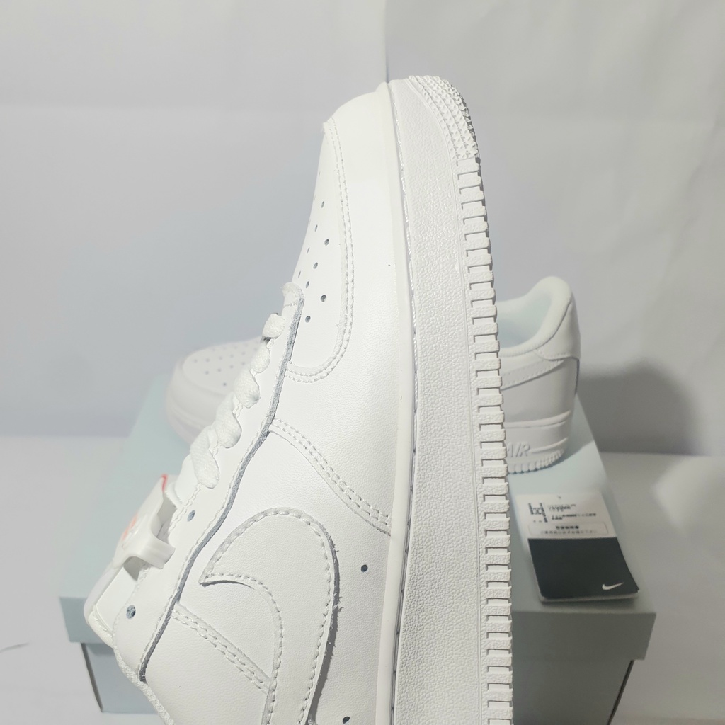 Giày thể thao AF1 Trắng, Giày sneaker air force 1 trắng full nam nữ 2 bản siêu hot dễ phối đồ tặng tất [full box bill]