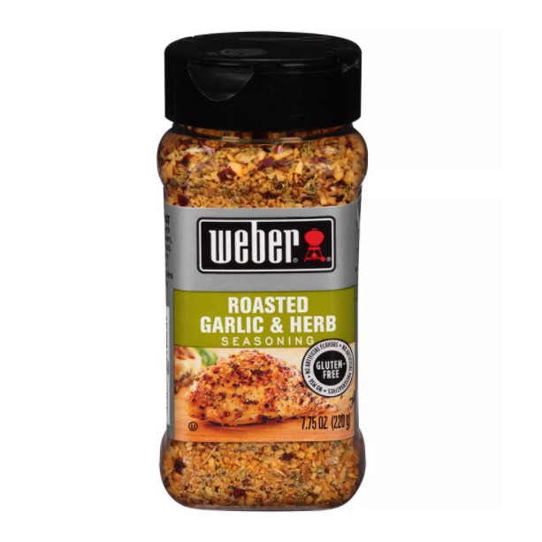 GIA VỊ TỎI NƯỚNG & THẢO MỘC Weber Roasted Garlic and Herb Seasoning 220g