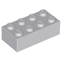 Gạch lắp ghép chính hãng Khối cơ bản 2 x 4  / Part 3001: Brick 2 x 4