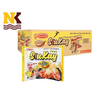 ACECOOK Mì siukay gà cay phô mai 127g x 24 gói