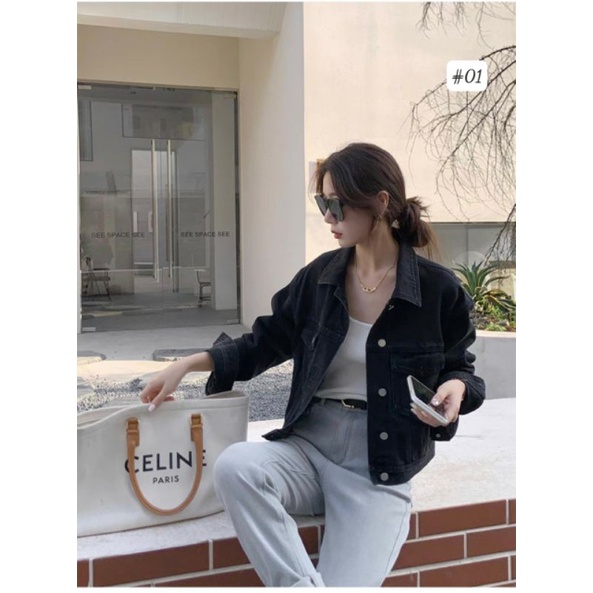 Áo Khoát nữ Croptop. Ms #01. Hàng VNXK.Thời Trang Nữ