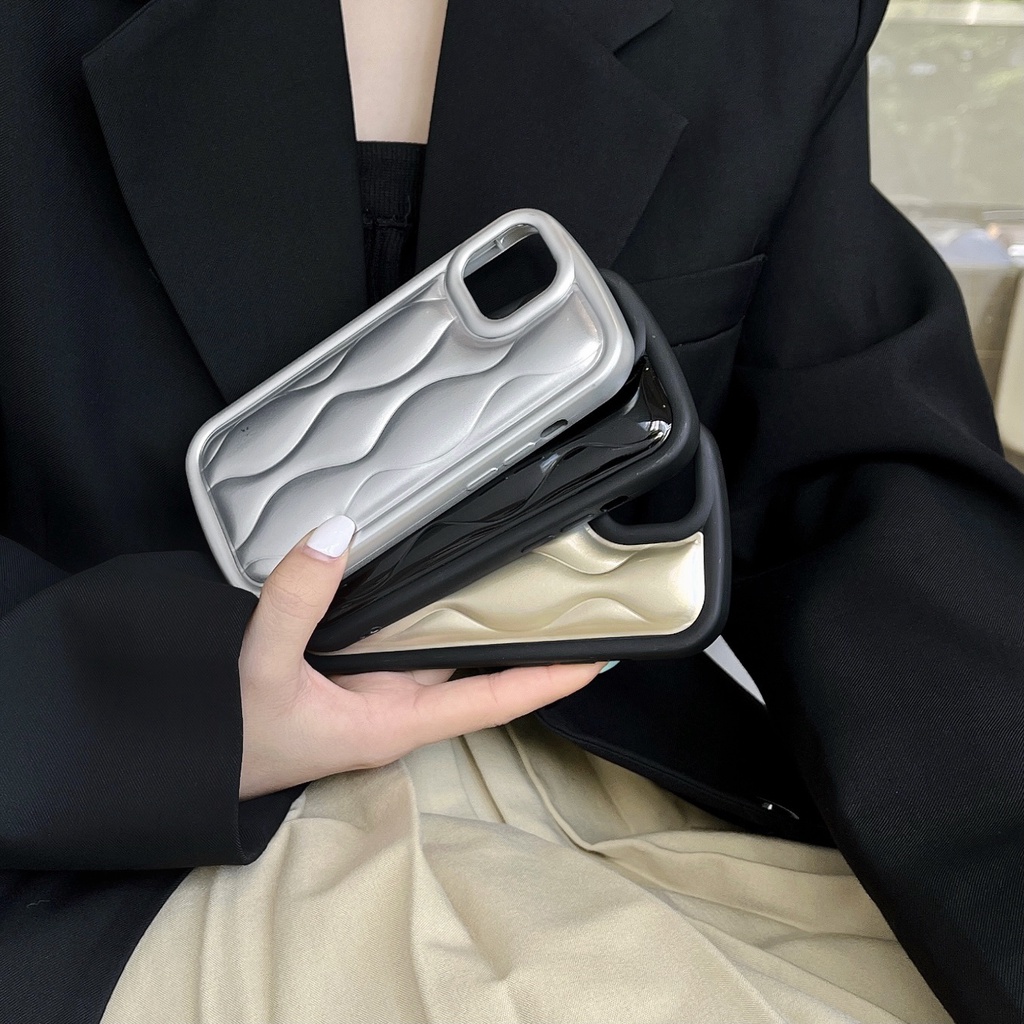 Ốp Điện Thoại Tpu Mềm Màu Trơn Chống Sốc Chất Lượng Cao Cho iPhone 14 13 12 11 Pro Max Plus