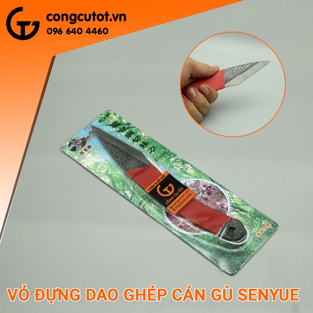 Dao ghép cán gù liền khối Senyue