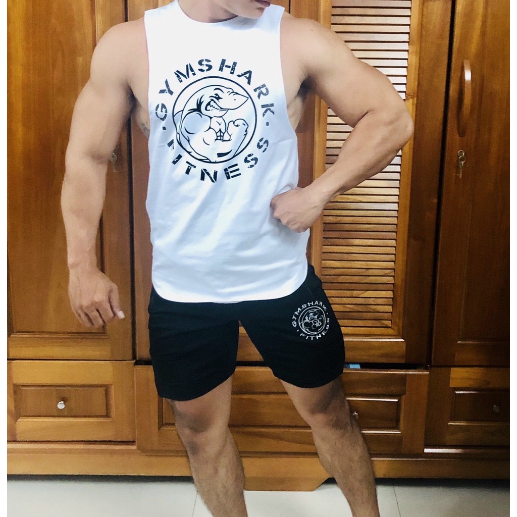 Áo tanktop Gymshark cotton siêu đẹp siêu mát cực kỳ thoải mái
