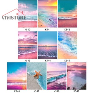 Bộ tranh đính đá 5D tự làm kèm phụ kiện