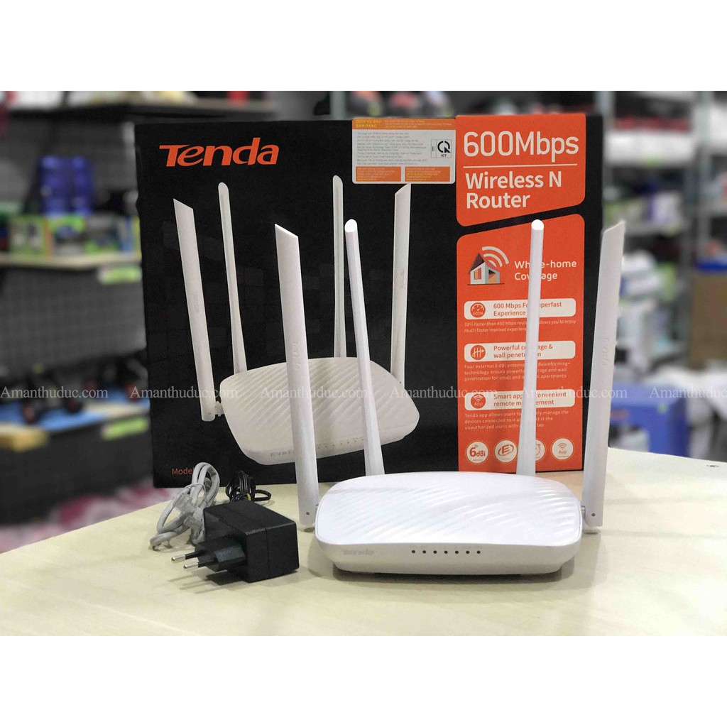 Bộ Phát Sóng Wifi Tenda F9 Chuẩn N 600Mbps