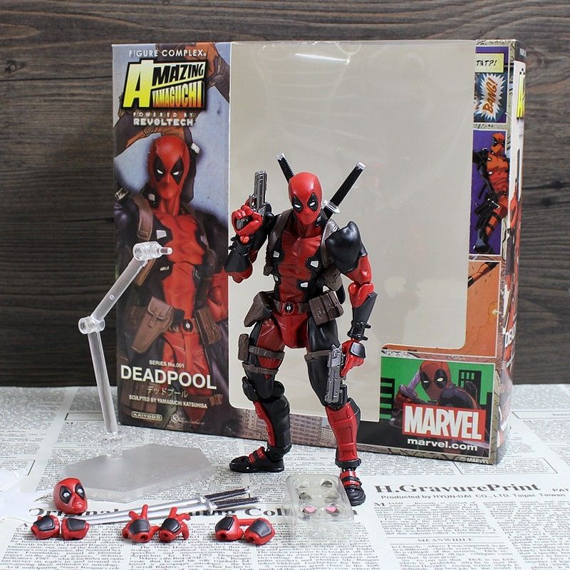 Mô hình Figma Deadpool Revoltech cao 15cm - Mô hình Marvel