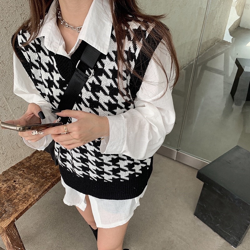 Áo Gile Len Nữ Ziczac Tep Fashion - GLZZ-01