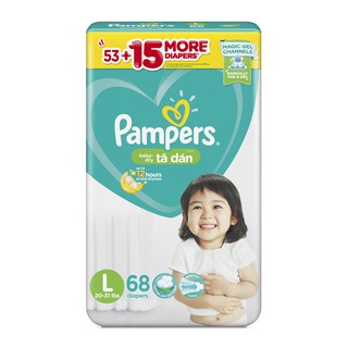 Bỉm PamPer Dán size  L68, XL60