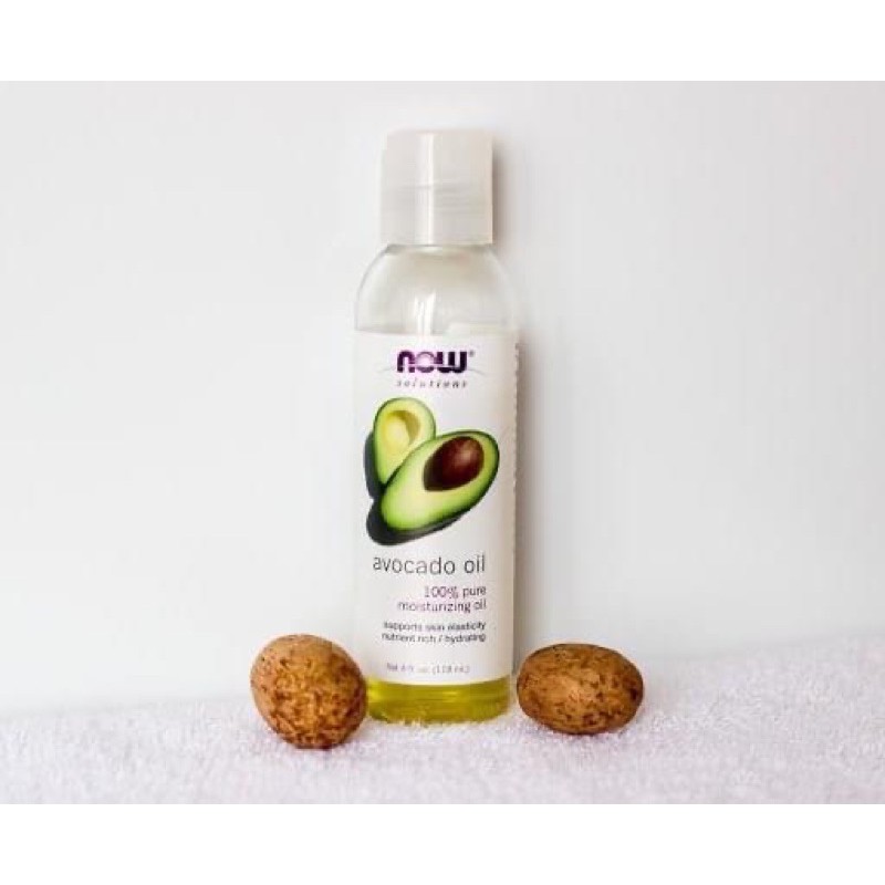 Dầu quả bơ tự nhiên chai 118ml - NOW Solutions AVOCADO OIL 100% Pure