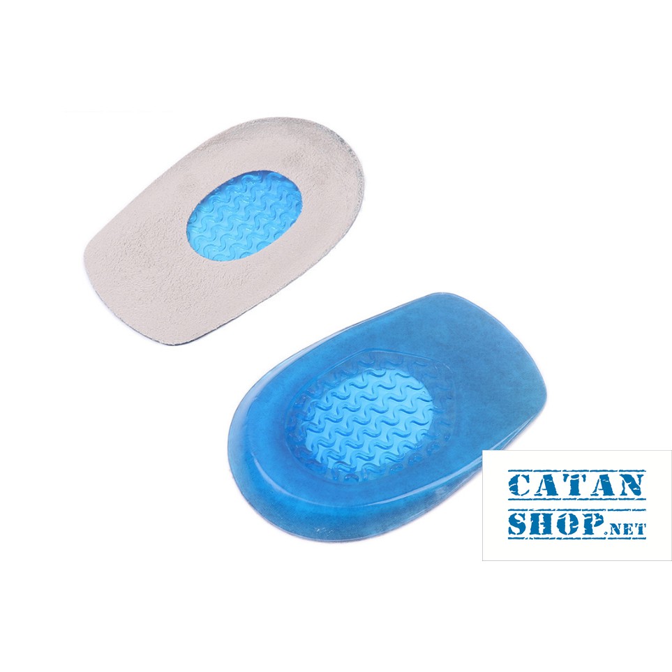 Lót Giày tăng chiều cao ❤️FREESHIP❤️ Pad silicon 1,2cm bảo vệ gót chân, giảm đau khớp gai gót chân, chai chân. GIÀY CAO