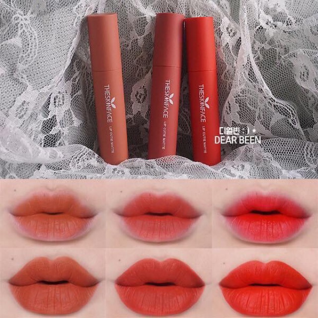 SON KEM LÌ THE SKIN FACE LIP CUTIE MATTE