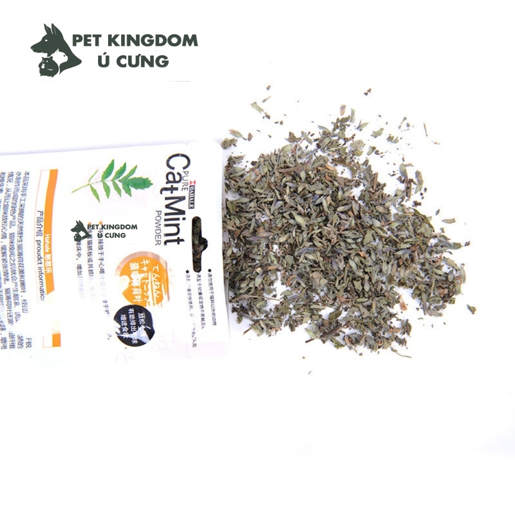 Cỏ Catnip Cỏ Bạc Hà Cho Mèo Thư Giãn CatMint Gói 5g