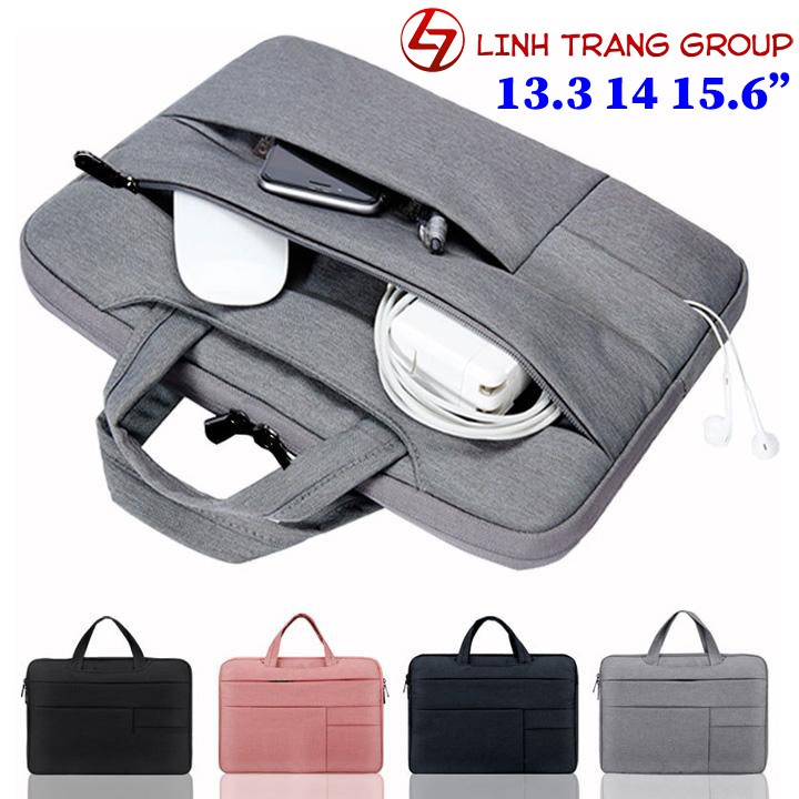 Túi chống sốc có quai xách và 6 túi phụ cho laptop - Oz15