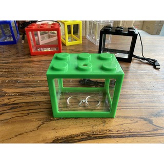 bể nhựa lego nuôi cá mini