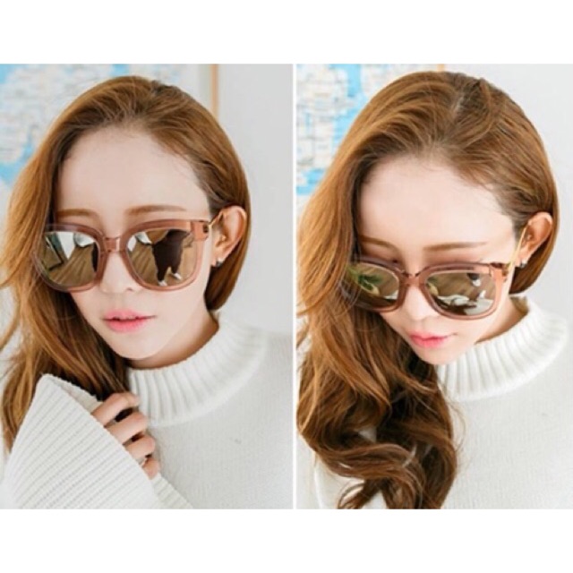 mắt Kính mát cho nam nữ  V CHÂN VÀNG HỒNG cao cấp hot hit 2023